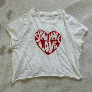 Universal Threads Show More Love Tee